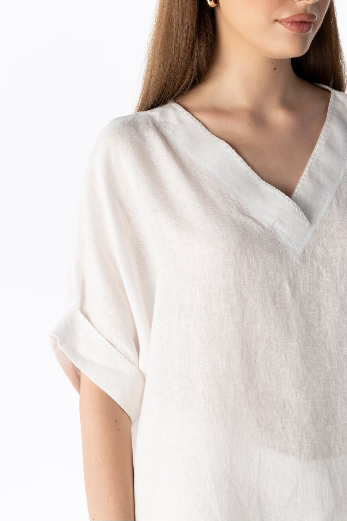 LINEN BLOUSE