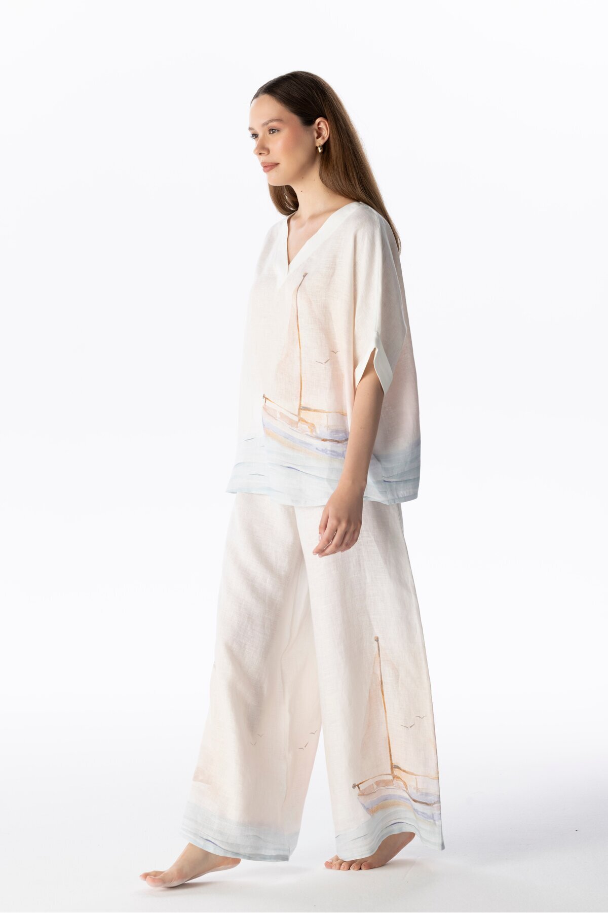 LINEN BLOUSE