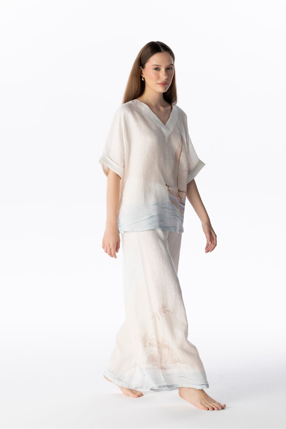 LINEN BLOUSE