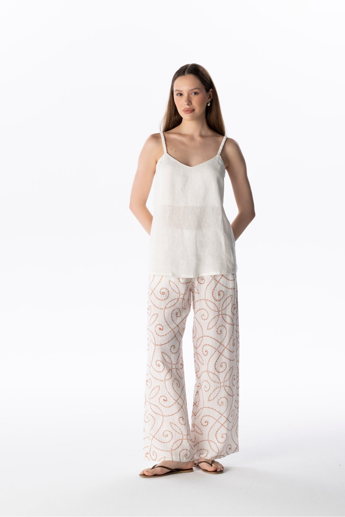 LINEN CAMI TOP