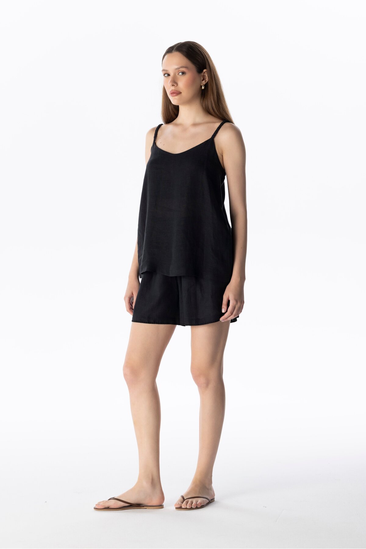 LINEN CAMI TOP