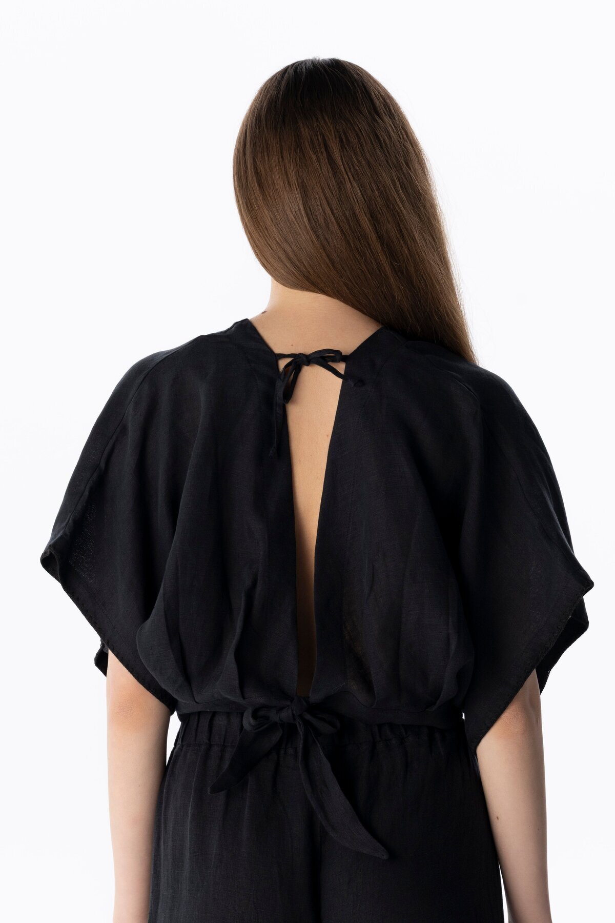 LINEN CROP TOP