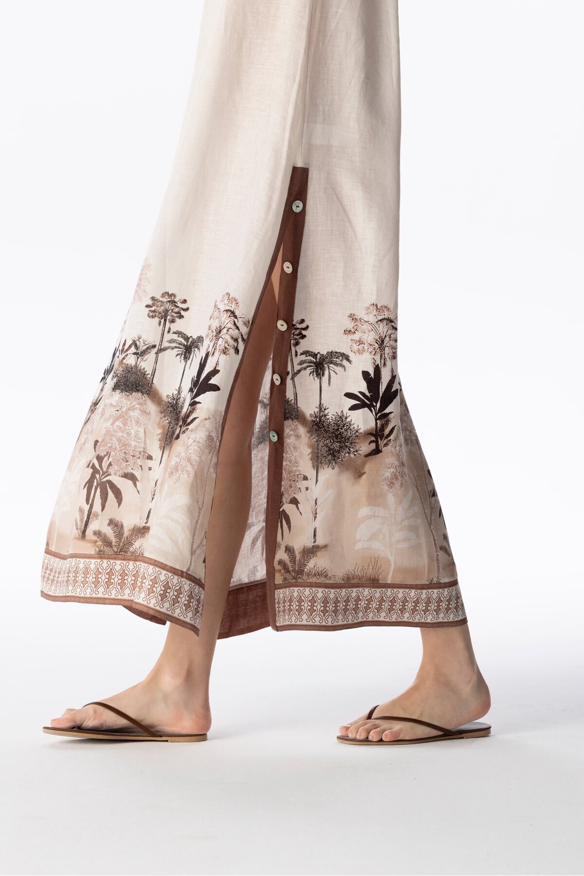 LINEN LONG DRESS