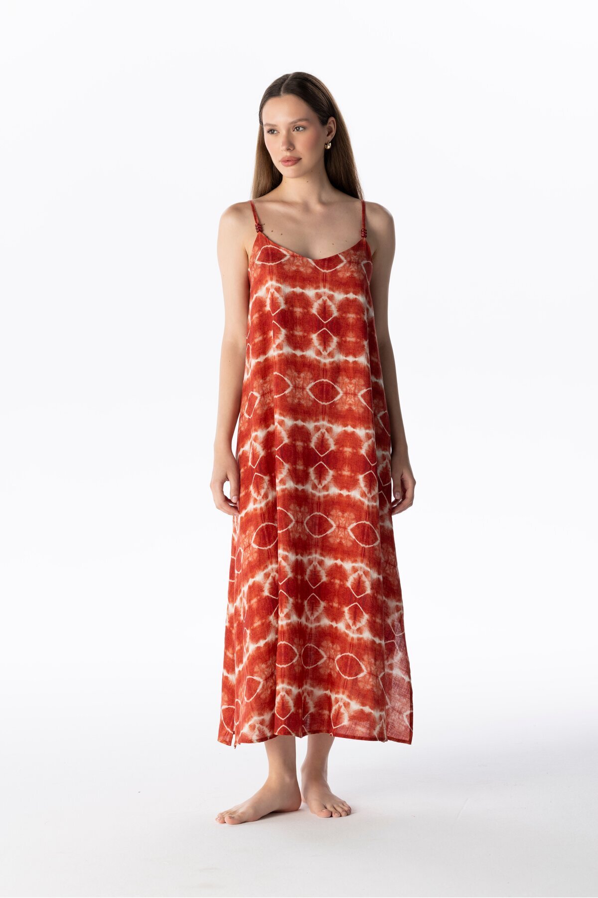 LINEN LONG DRESS