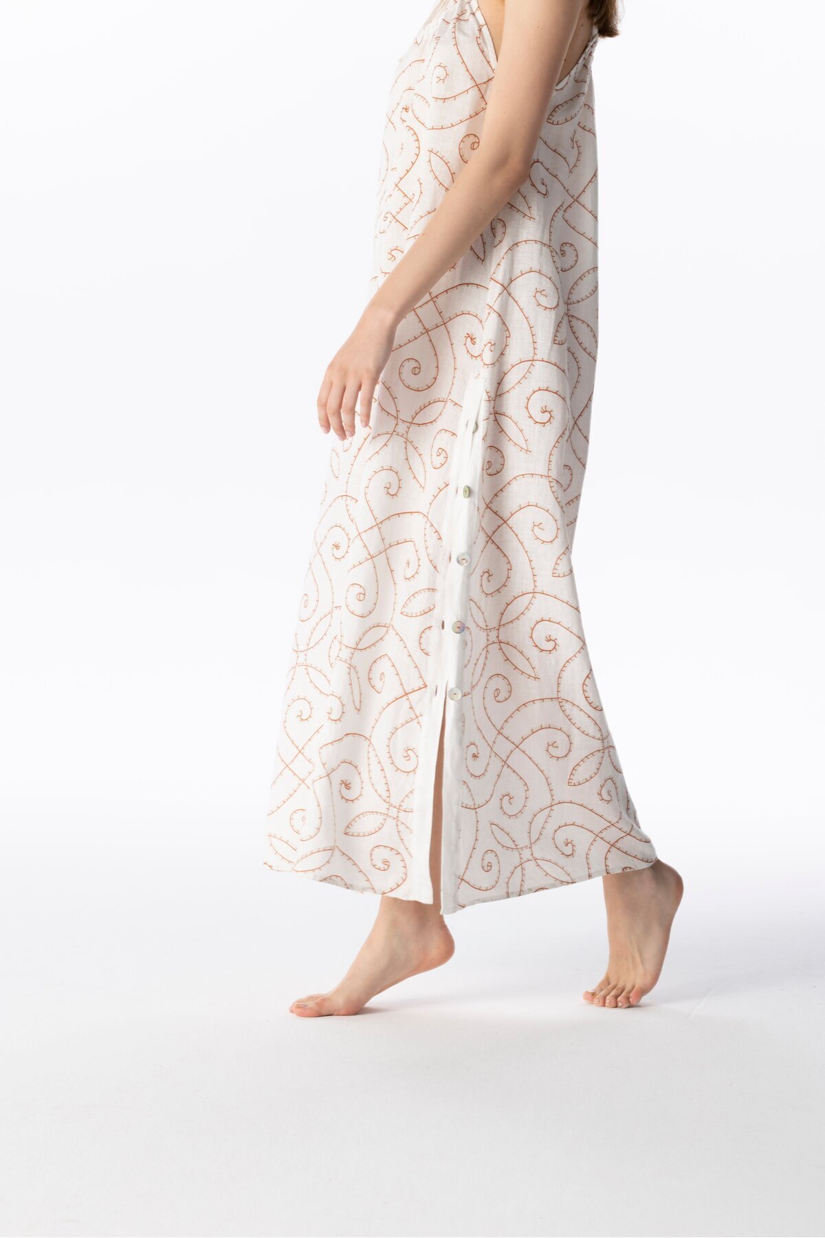 LINEN LONG DRESS