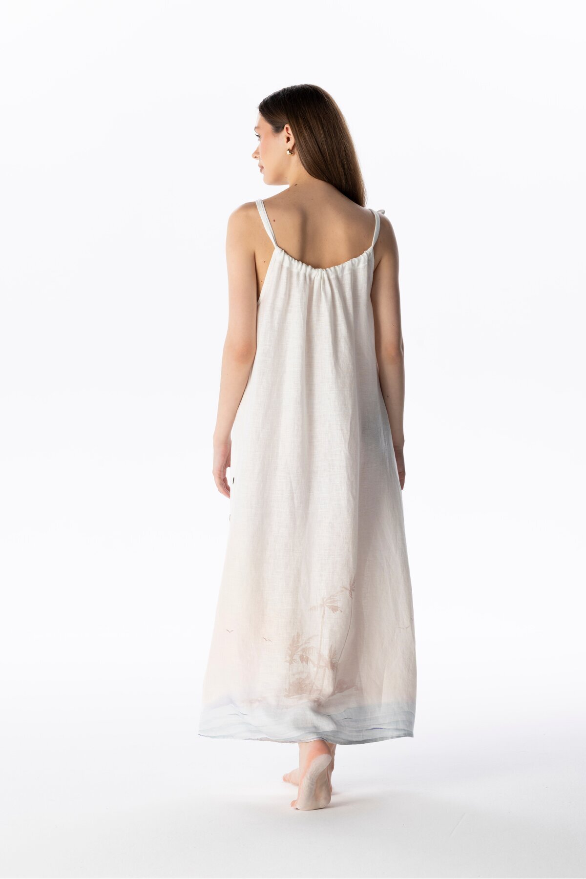 LINEN LONG DRESS