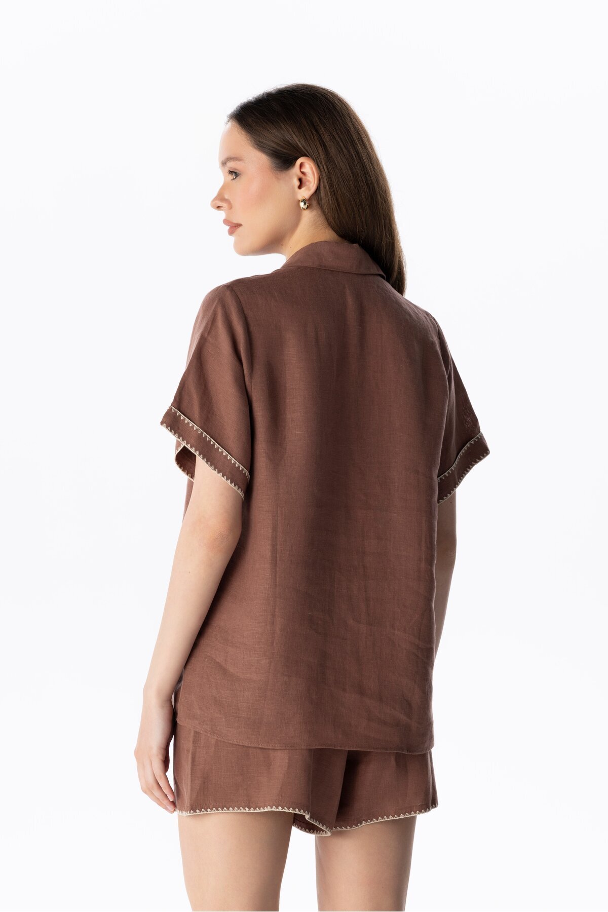 LINEN SHORTS