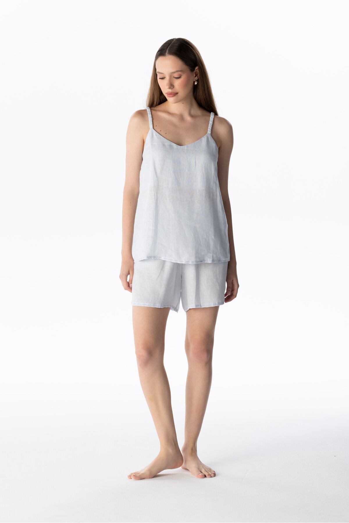 LINEN SHORTS