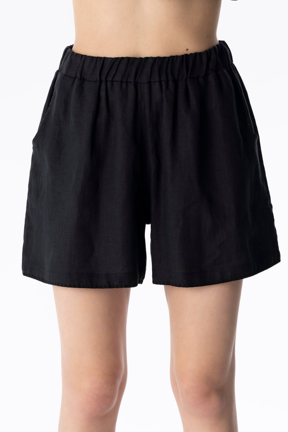 LINEN SHORTS