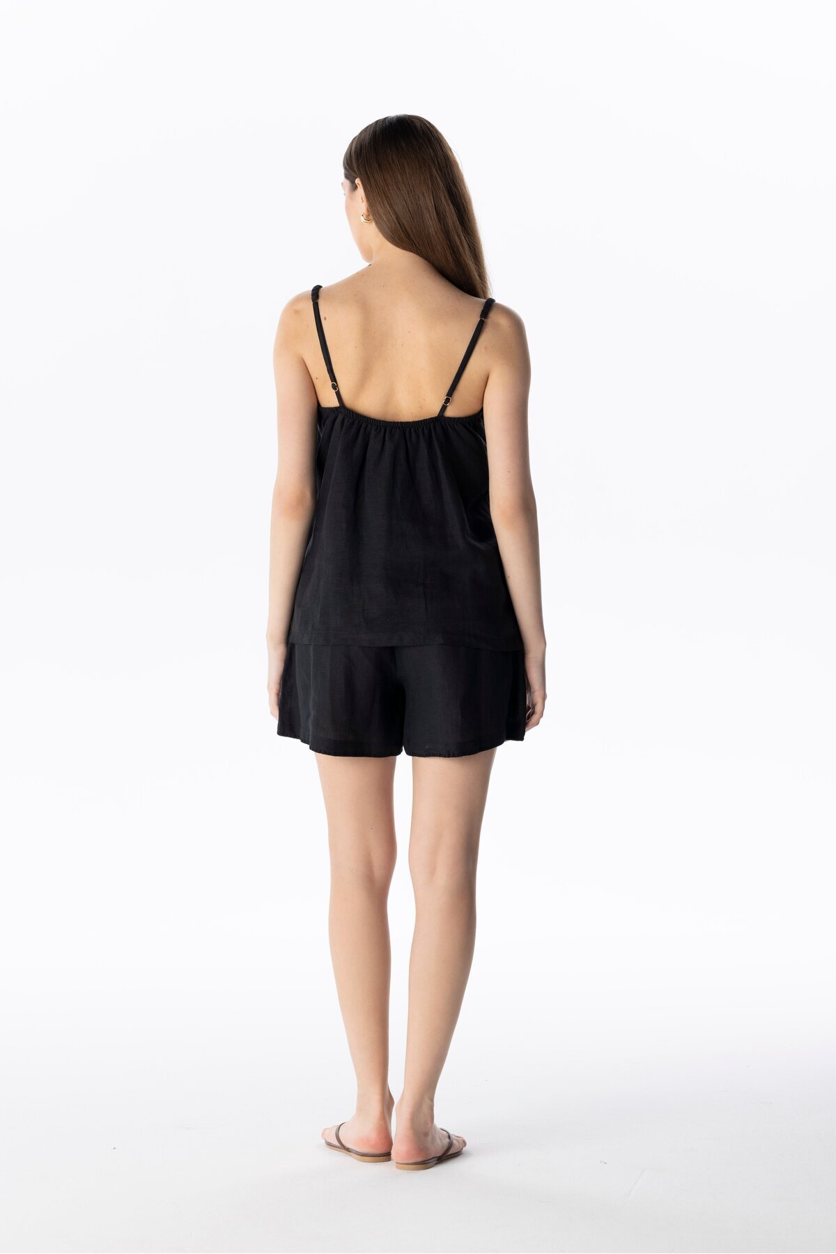 LINEN SHORTS