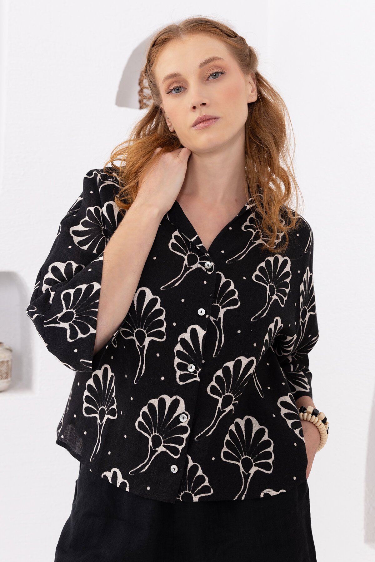 Natur | Keten Gömlek