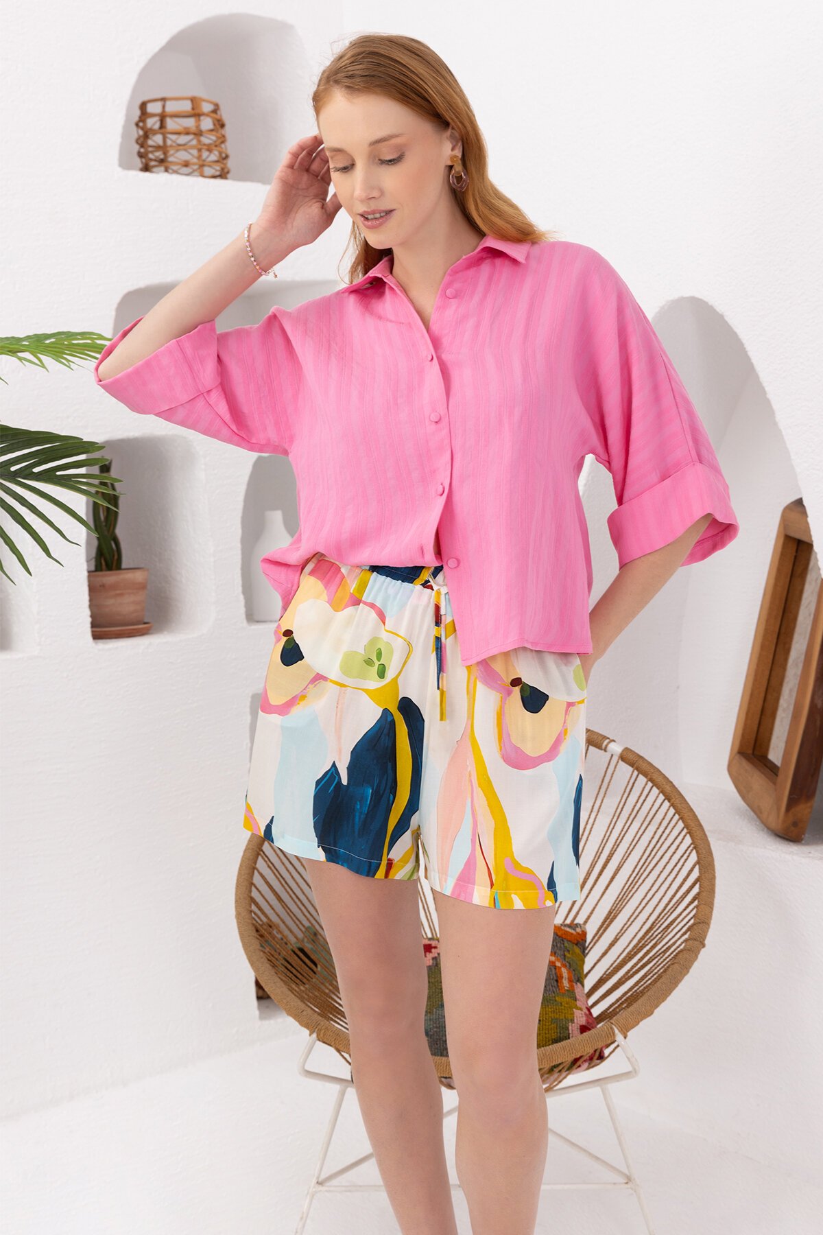 Spring | Viskon Şort