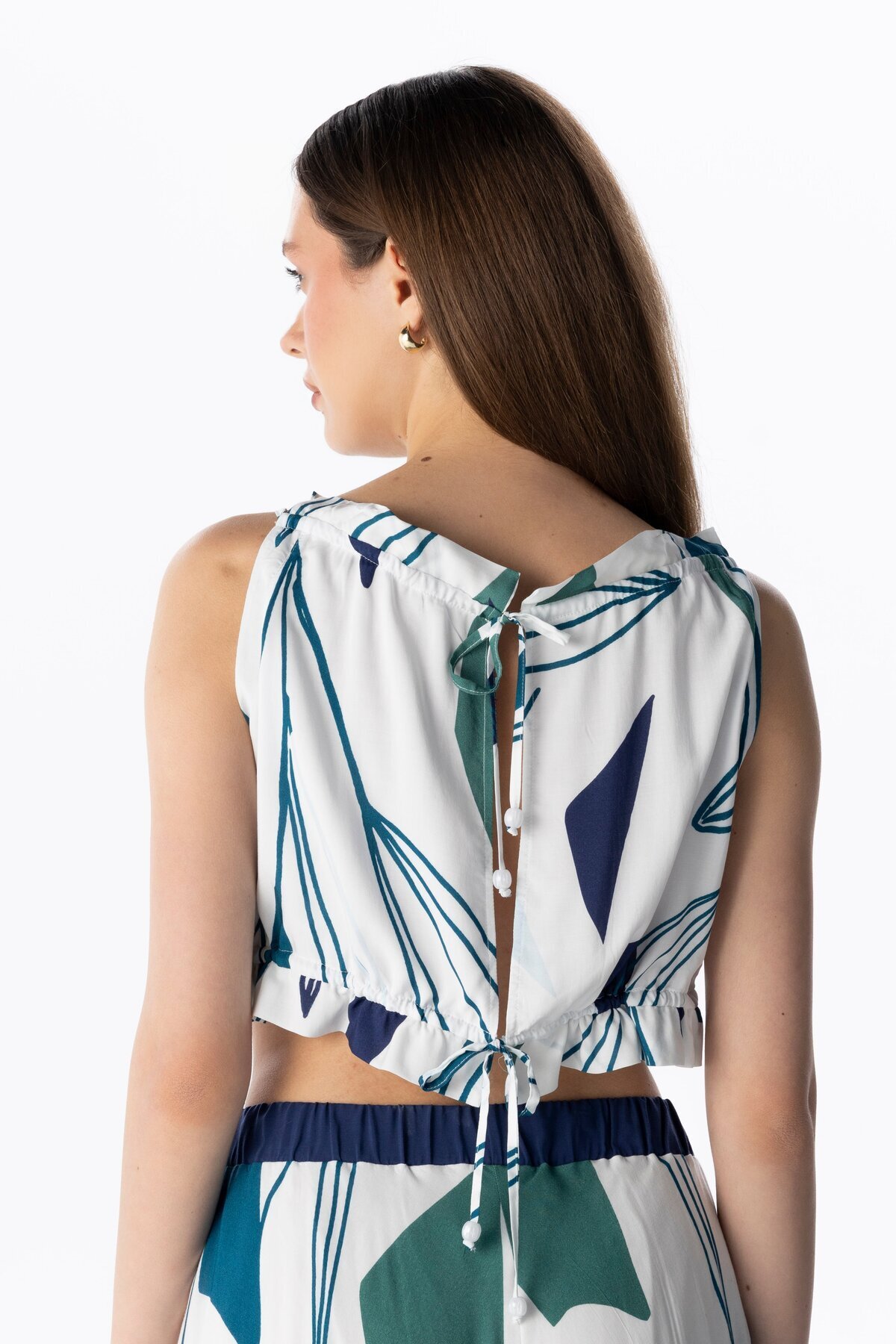VISCOSE CROP TOP