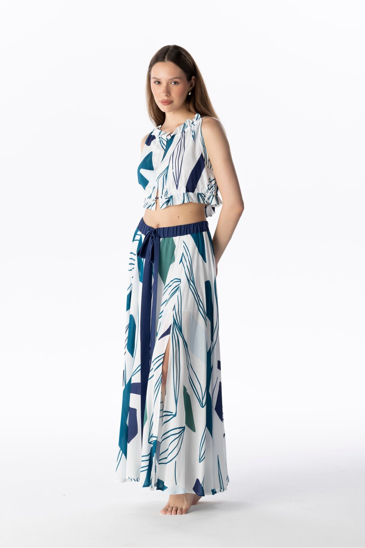 VISCOSE CROP TOP