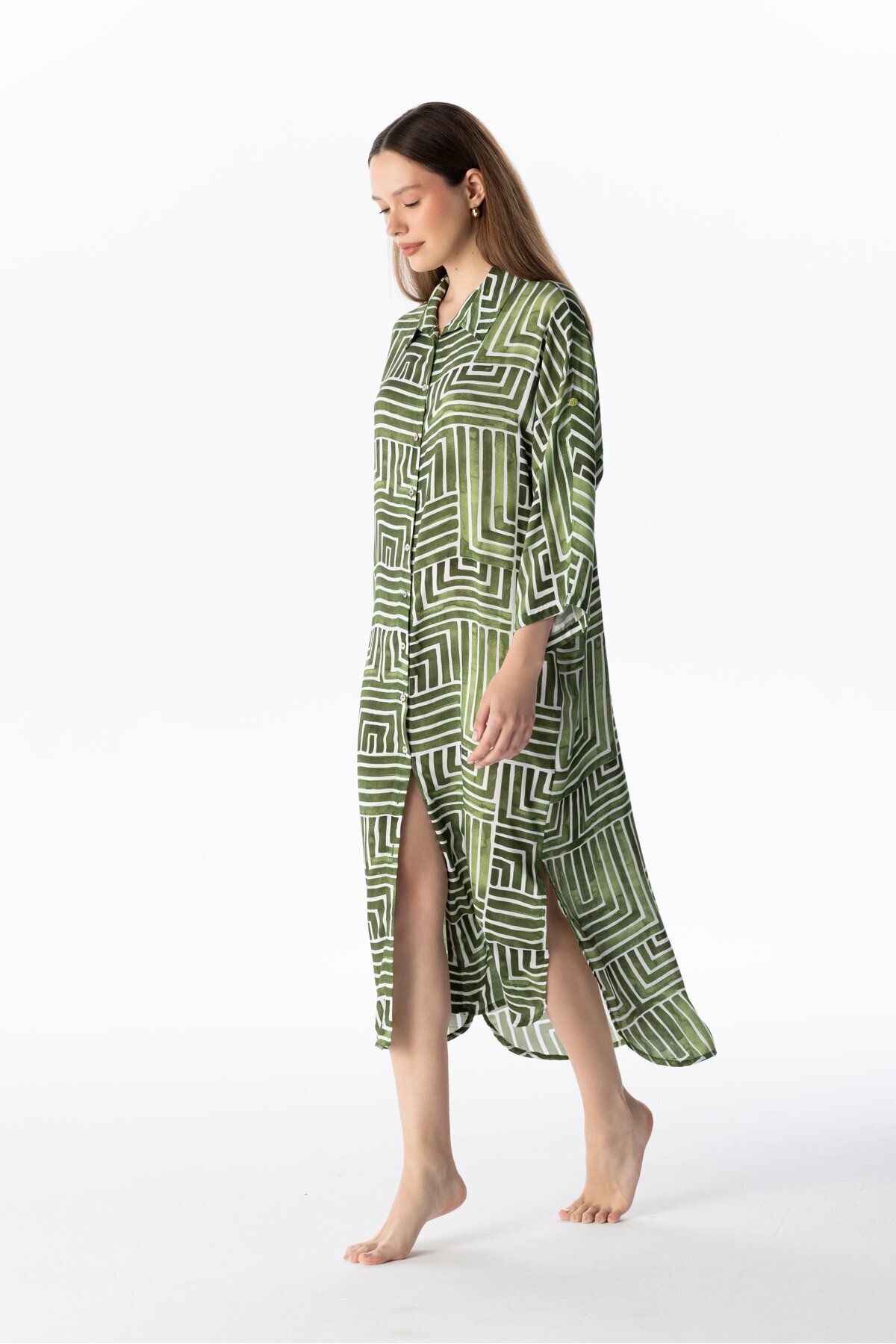 VISCOSE LONG SHIRT