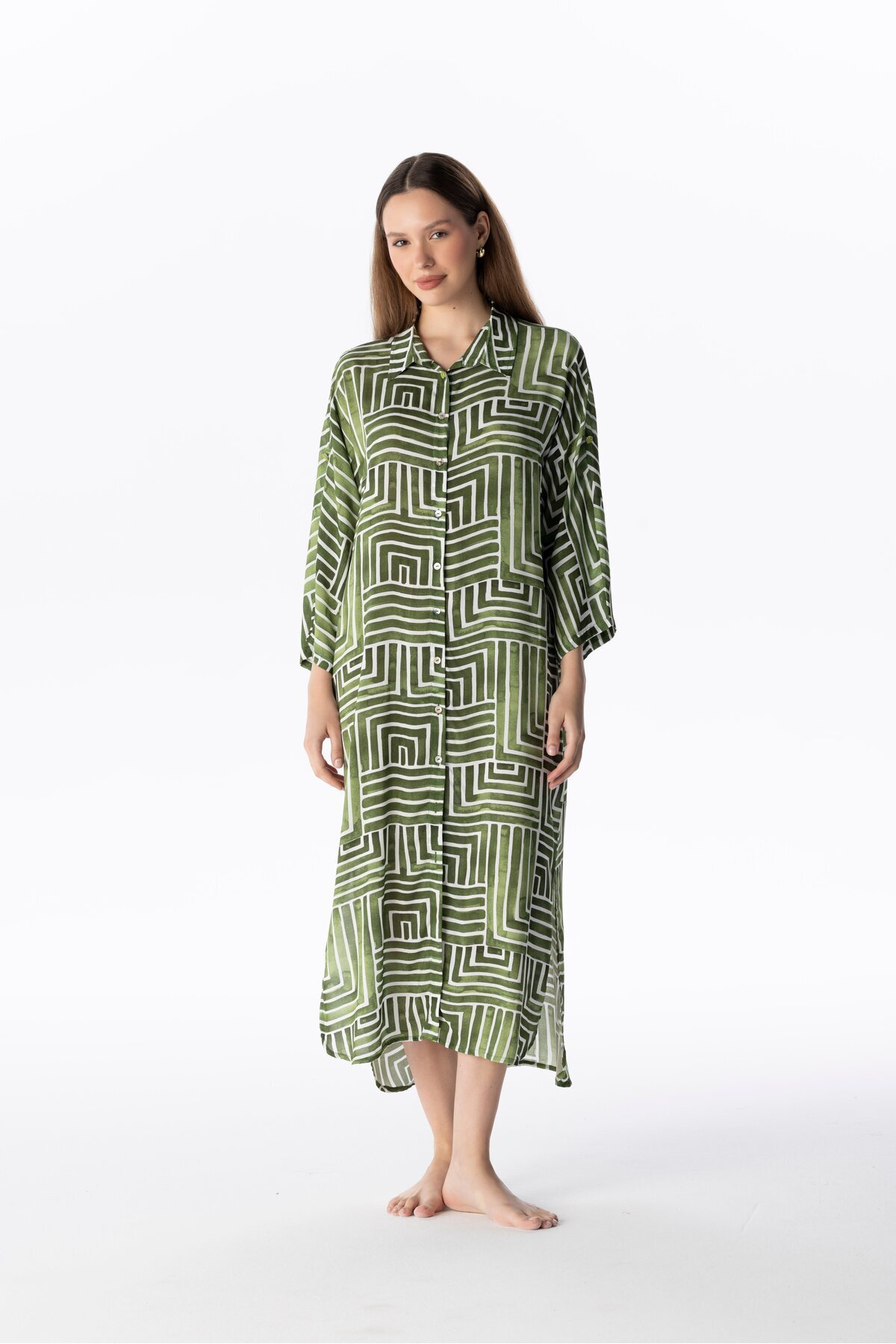 VISCOSE LONG SHIRT
