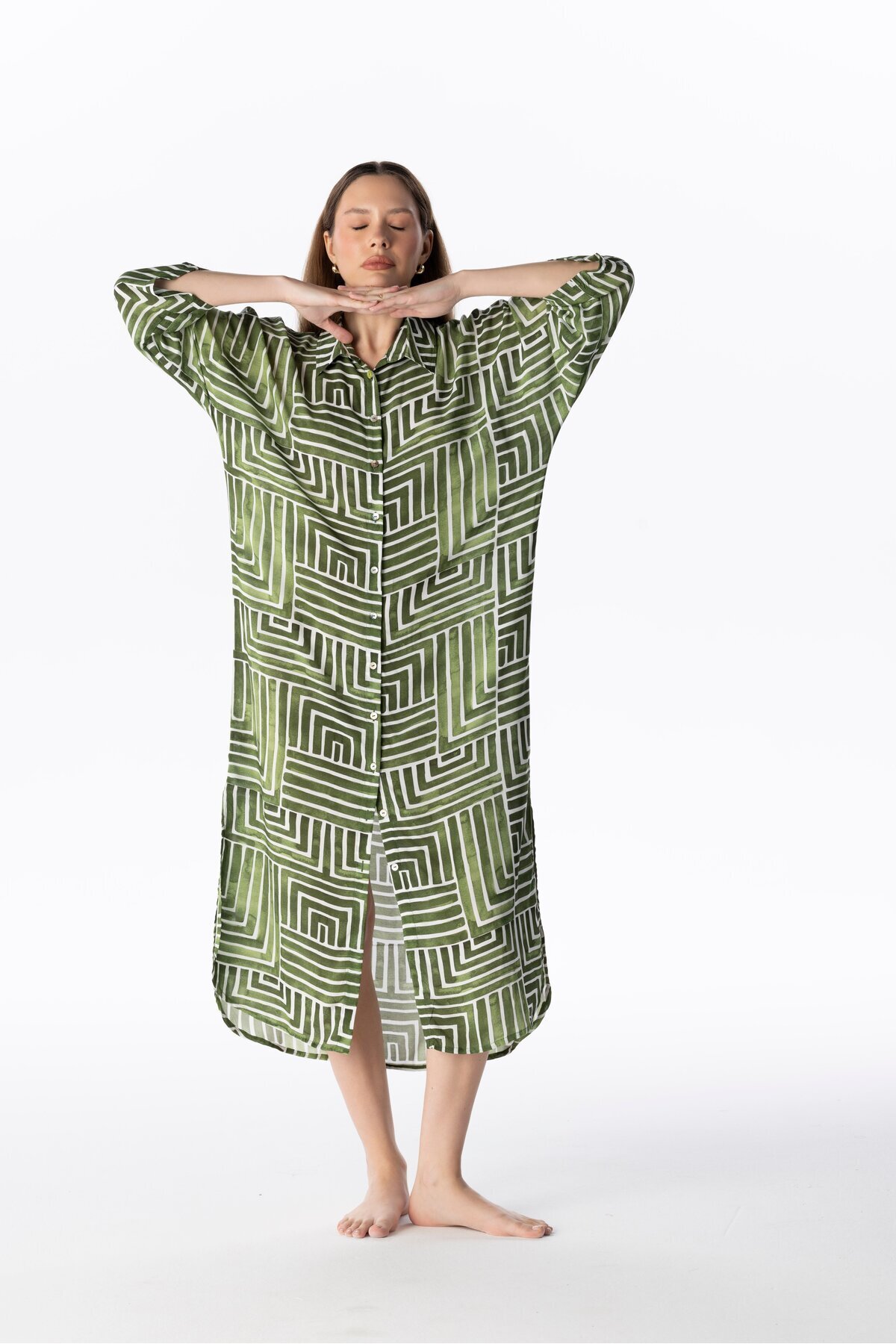 VISCOSE LONG SHIRT