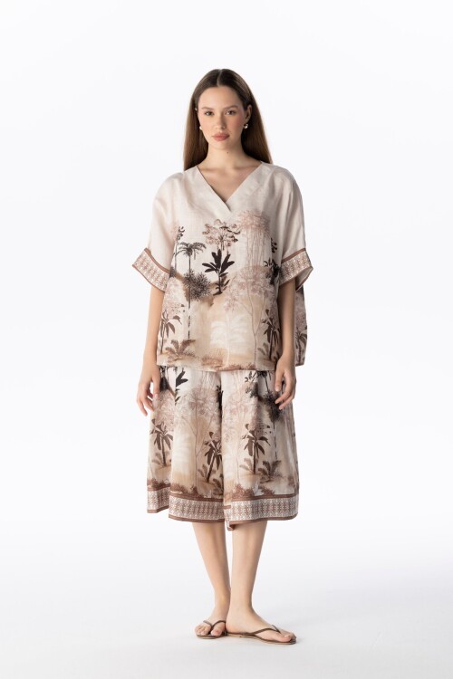 LINEN BLOUSE