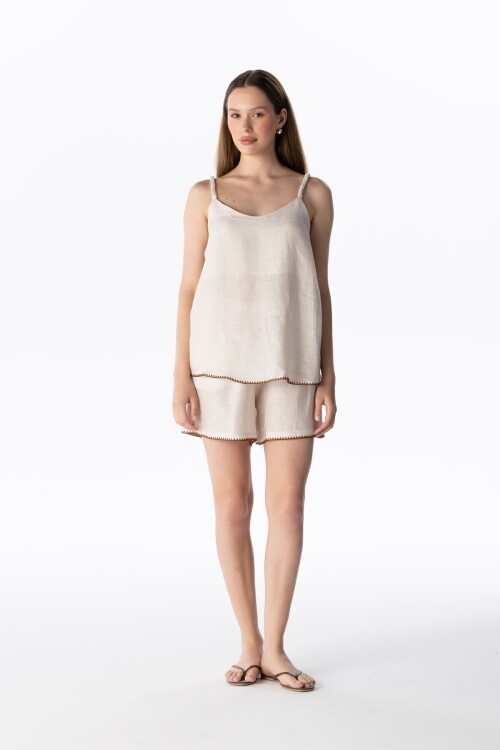 LINEN CAMI TOP