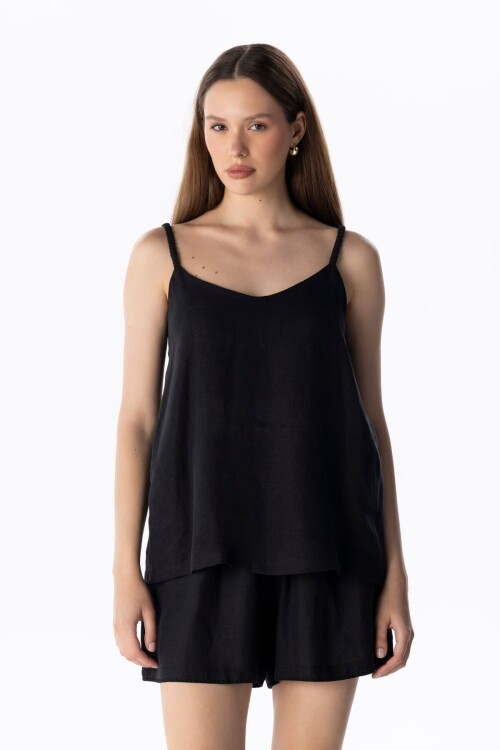 LINEN CAMI TOP