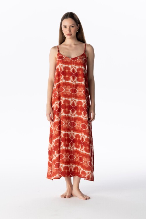 LINEN LONG DRESS