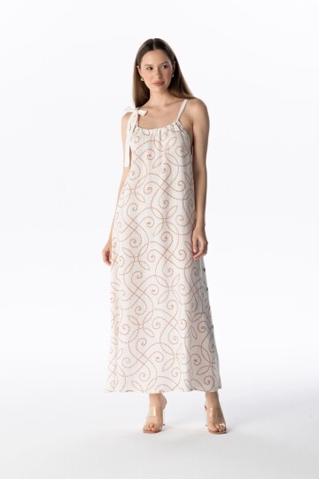 LINEN LONG DRESS