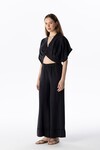 LINEN CROP TOP