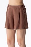 LINEN SHORTS