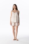 LINEN SHORTS