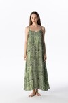 VISCOSE LONG DRESS