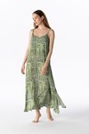 VISCOSE LONG DRESS